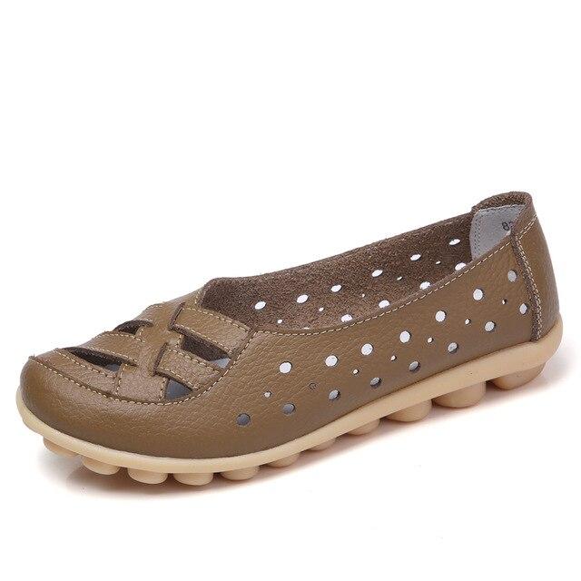 Літні жіночі туфлі на плоскій підошві з натуральної шкіри Лофери на плоскій підошві Повсякденні жіночі кросівки Взуття на човні для водіння Взуття сандалі 44 коричневий
Літні жіночі туфлі на плоскій підошві з натуральної шкіри Лофери на плоскій підошві Повсякденні жіночі кросівки Взуття на човні для водіння Взуття сандалі 44 коричневий