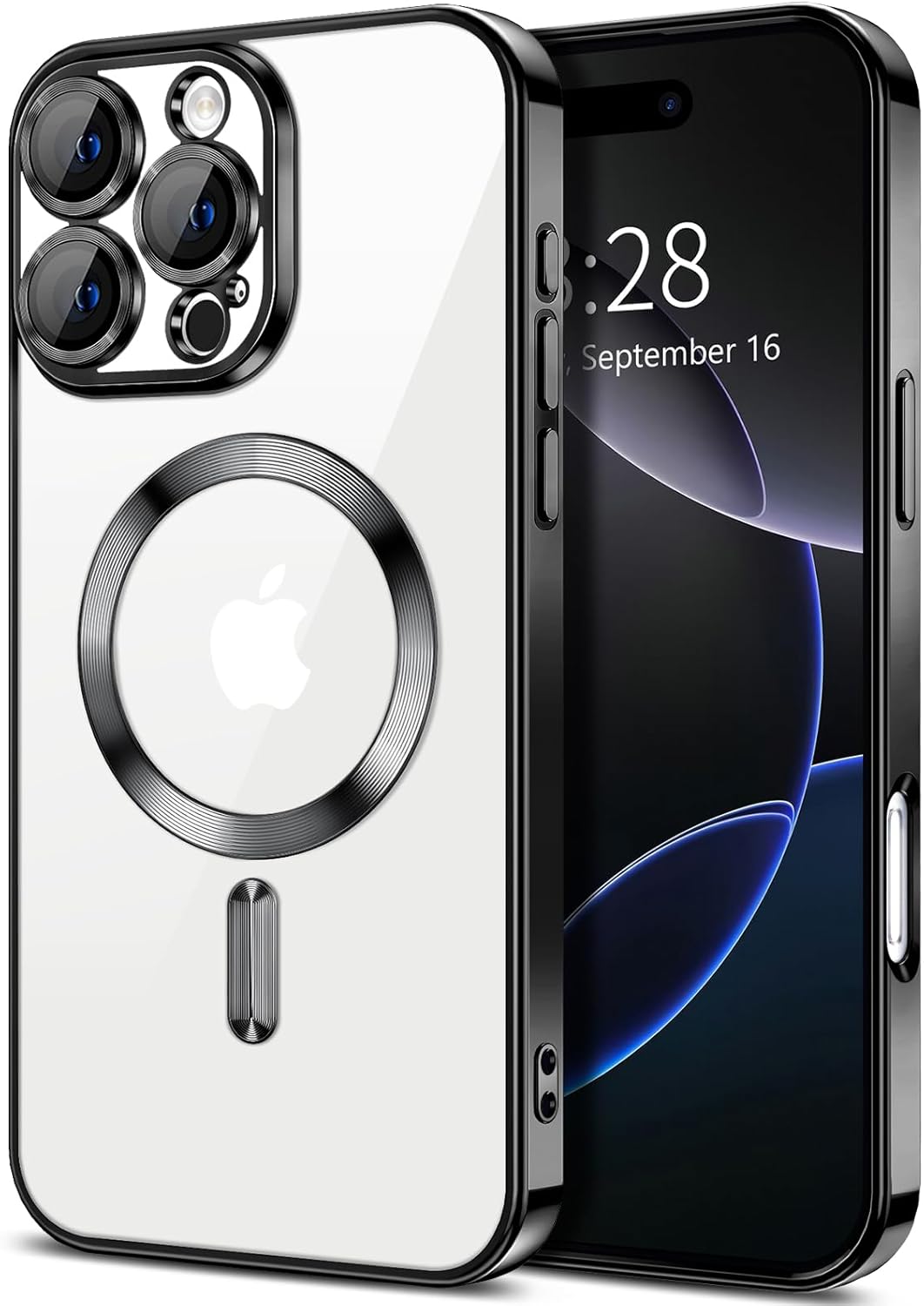 Plating Case For iPhone 16 16e 15 14 Plus 13 12 11 Pro Max Phone Lens Glass Protector Magsafe Magnetic Wireless Charger funda For iphone11Promax чорний
Plating Case For iPhone 16 16e 15 14 Plus 13 12 11 Pro Max Phone Lens Glass Protector Magsafe Magnetic Wireless Charger funda For iphone11Promax чорний