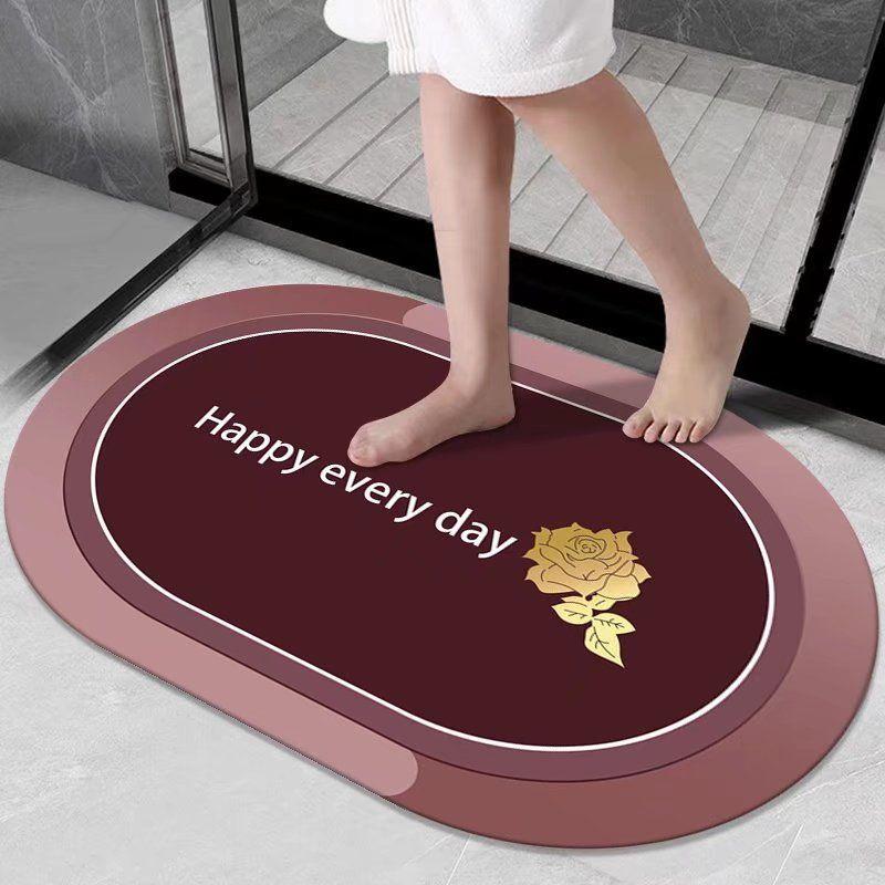 Door floor mat, bathroom absorbent mat, bath anti-skid mat, diatom mud bathroom absorbent anti-skid quick-drying floor mat 40X60cm 15.7X23.6in
Door floor mat, bathroom absorbent mat, bath anti-skid mat, diatom mud bathroom absorbent anti-skid quick-drying floor mat 40X60cm 15.7X23.6in