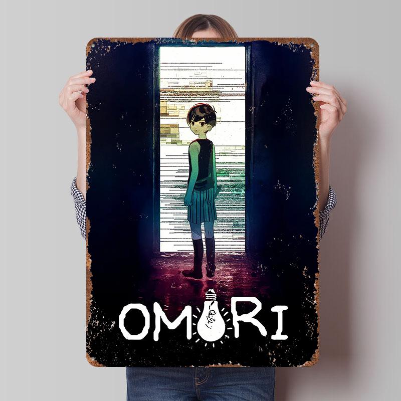 Omori Game Poster Customized Wall Art Vintage Metal Signs Retro Tin Plaque for Man Cave Decoration Bedroom Decorations Wand Deko 7.9x11.8In(20x30cm)
Omori Game Poster Customized Wall Art Vintage Metal Signs Retro Tin Plaque for Man Cave Decoration Bedroom Decorations Wand Deko 7.9x11.8In(20x30cm)