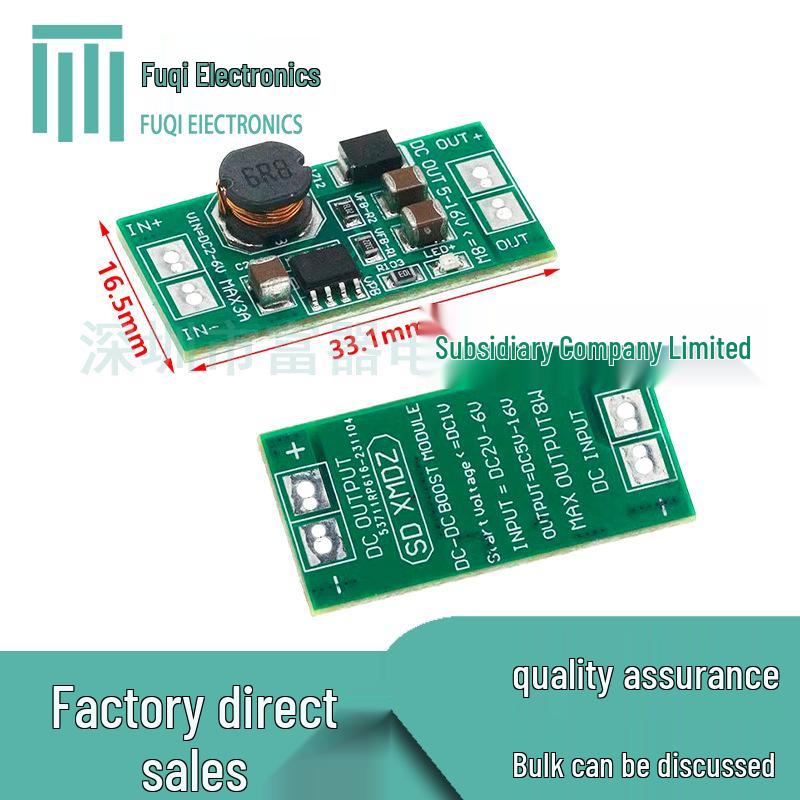 8W USB Step-Up Voltage Stabilizer Module 5V~12V
8W USB Step-Up Voltage Stabilizer Module 5V~12V