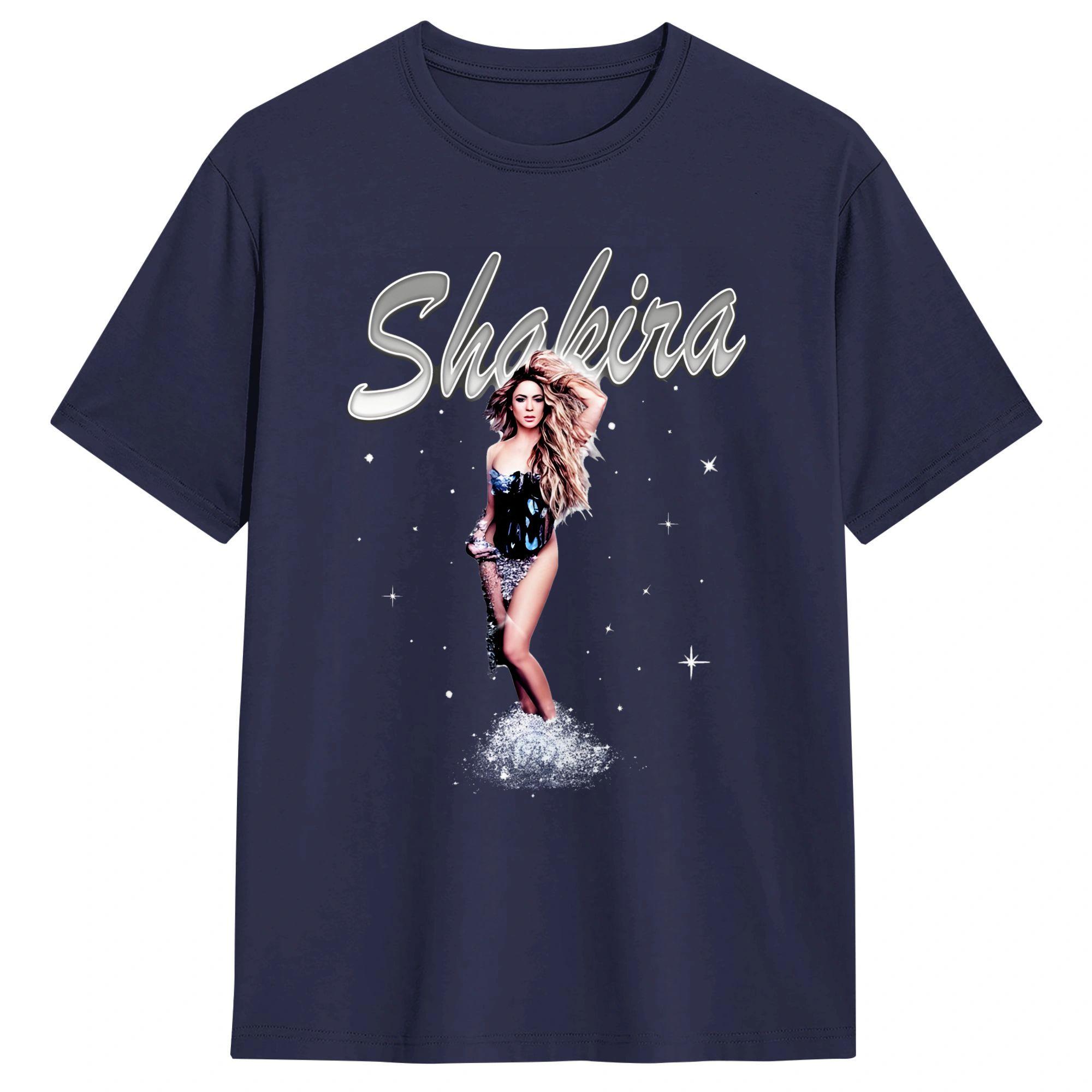 Unisex Women TShirt Glow Effect Shakiras T Shirts Harajuku Summer Tee Shirt Street Style Pure Cotton Tops Plus Size 6XL 4XL
Unisex Women TShirt Glow Effect Shakiras T Shirts Harajuku Summer Tee Shirt Street Style Pure Cotton Tops Plus Size 6XL 4XL