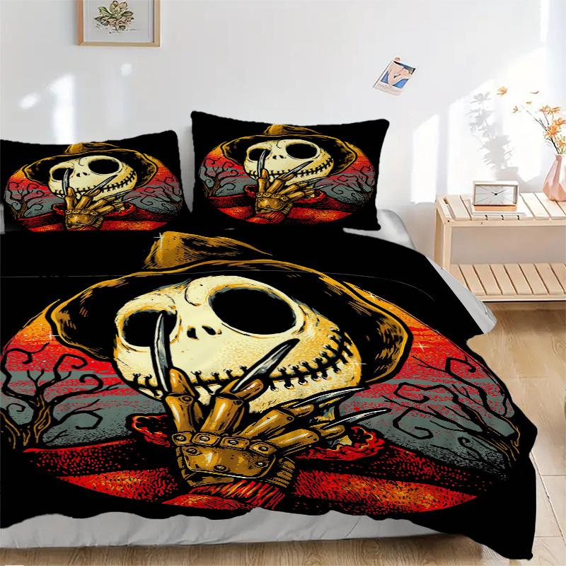 3pcs JACK IS BACK Quilt Cover Set (1 Quilt Cover + 2 Pillowcases Without Pillow Core), High-Definition Printing for Home and Dormitory.B053 135x200cm
3pcs JACK IS BACK Quilt Cover Set (1 Quilt Cover + 2 Pillowcases Without Pillow Core), High-Definition Printing for Home and Dormitory.B053 135x200cm