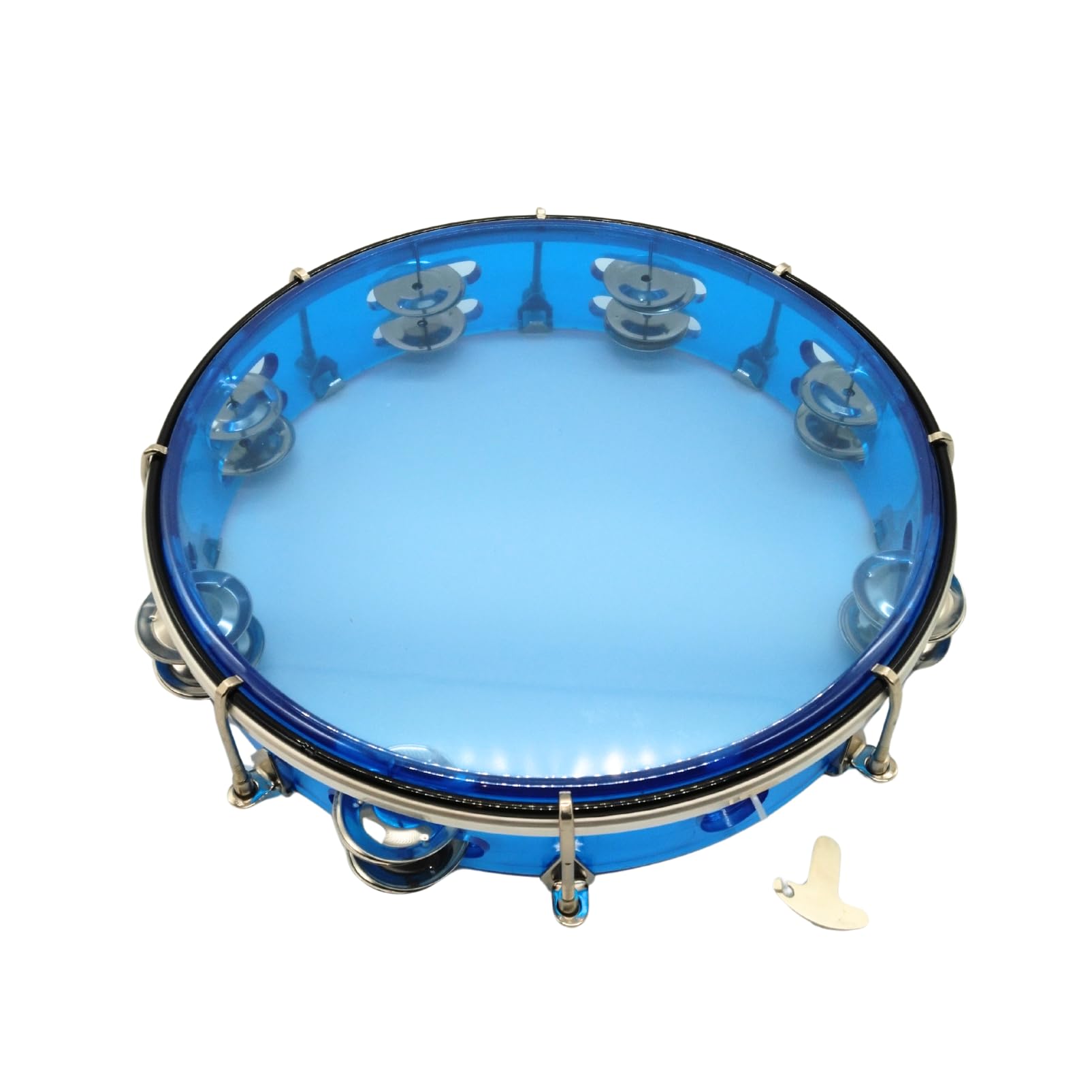 COZENTA 2 Pitch Adjustment Tambourine, Transparent, Rows, Percussion, (Blue) синій
COZENTA 2 Pitch Adjustment Tambourine, Transparent, Rows, Percussion, (Blue) синій