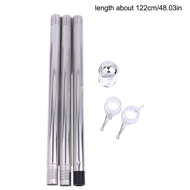 Stainless Steel Flagpole Kit with Base And Holder 3/4/5 Sections 0.45mm Diameter Plastic Rotating Rings for Outdoor Flags
Stainless Steel Flagpole Kit with Base And Holder 3/4/5 Sections 0.45mm Diameter Plastic Rotating Rings for Outdoor Flags