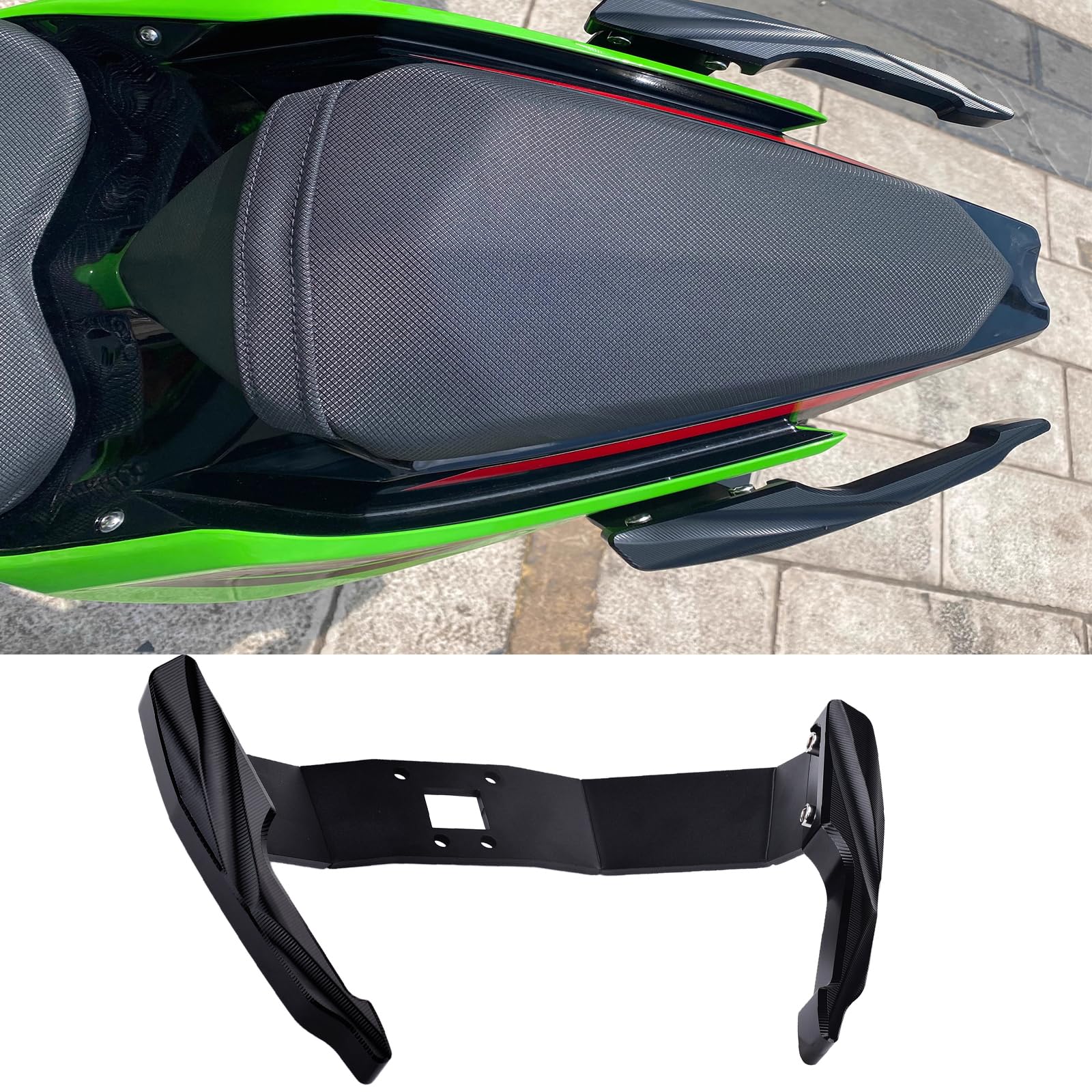 BYEMTTY Motorcycle Assist Grips, Side Grips for Kawasaki Ninja 400 Z400 (2018-2023) and Ninja 250 Z250 (2019-2023), All Models (Black)
BYEMTTY Motorcycle Assist Grips, Side Grips for Kawasaki Ninja 400 Z400 (2018-2023) and Ninja 250 Z250 (2019-2023), All Models (Black)