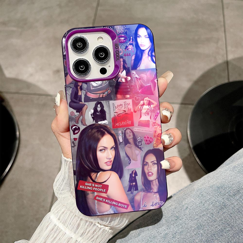 Megan Fox Mobile Phone Case for iPhone 17 16 15 14 13 12 11 X XR XS 8 7 Air Pro Max Plus Purple Translucent Colorful Cover Cover iPhone 11
Megan Fox Mobile Phone Case for iPhone 17 16 15 14 13 12 11 X XR XS 8 7 Air Pro Max Plus Purple Translucent Colorful Cover Cover iPhone 11