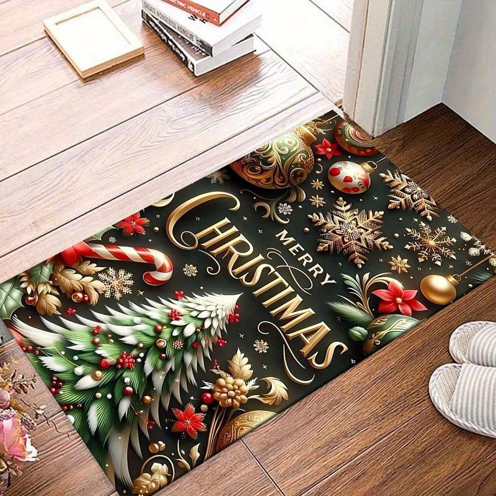 1pc Beautiful Christmas Elements Area Rug, Slip-Resistant, Easy-Clean, Stain-Resistant, Perfect for Cozy Living Rooms, Bedrooms, Kitchens, O 60cm by 90cm
1pc Beautiful Christmas Elements Area Rug, Slip-Resistant, Easy-Clean, Stain-Resistant, Perfect for Cozy Living Rooms, Bedrooms, Kitchens, O 60cm by 90cm