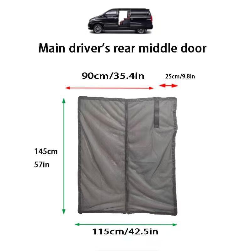 Magnetic RV/Camper Door Curtain - No-Drill, Breathable Velcro Fit
Magnetic RV/Camper Door Curtain - No-Drill, Breathable Velcro Fit
