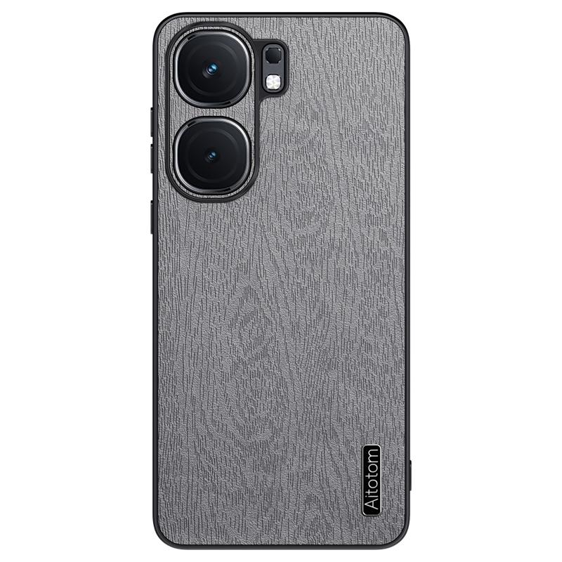 For vivo iQOO Neo9 5G Case Wood Grain PU+PC+TPU Shockproof Phone Cover Grey
For vivo iQOO Neo9 5G Case Wood Grain PU+PC+TPU Shockproof Phone Cover Grey