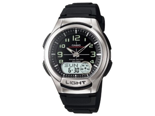 CASIO Standard AQ-180W-1BJF Аналоговые цифровые комбинированные мужские часы, черные НОВИНКА
CASIO Standard AQ-180W-1BJF Аналоговые цифровые комбинированные мужские часы, черные НОВИНКА