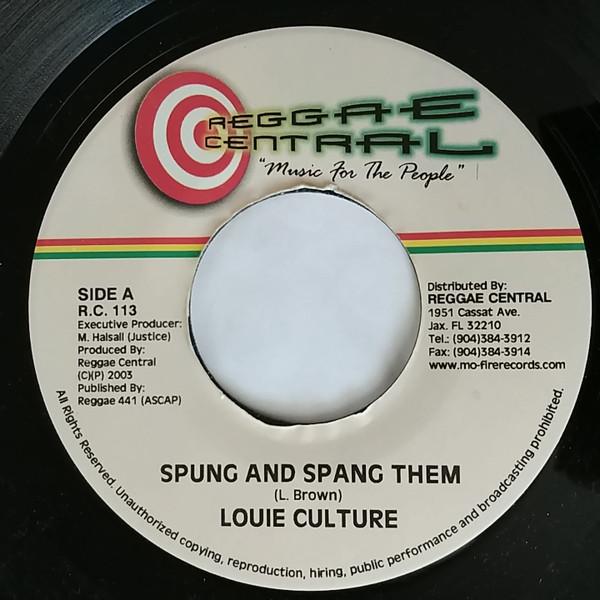 7-дюймовая пластинка LOUIE CULTURE - Spung And Spang Them / That Land RC113 Reggae Central 2003 US Регги, Ска и Даб Б/У
7-дюймовая пластинка LOUIE CULTURE - Spung And Spang Them / That Land RC113 Reggae Central 2003 US Регги, Ска и Даб Б/У