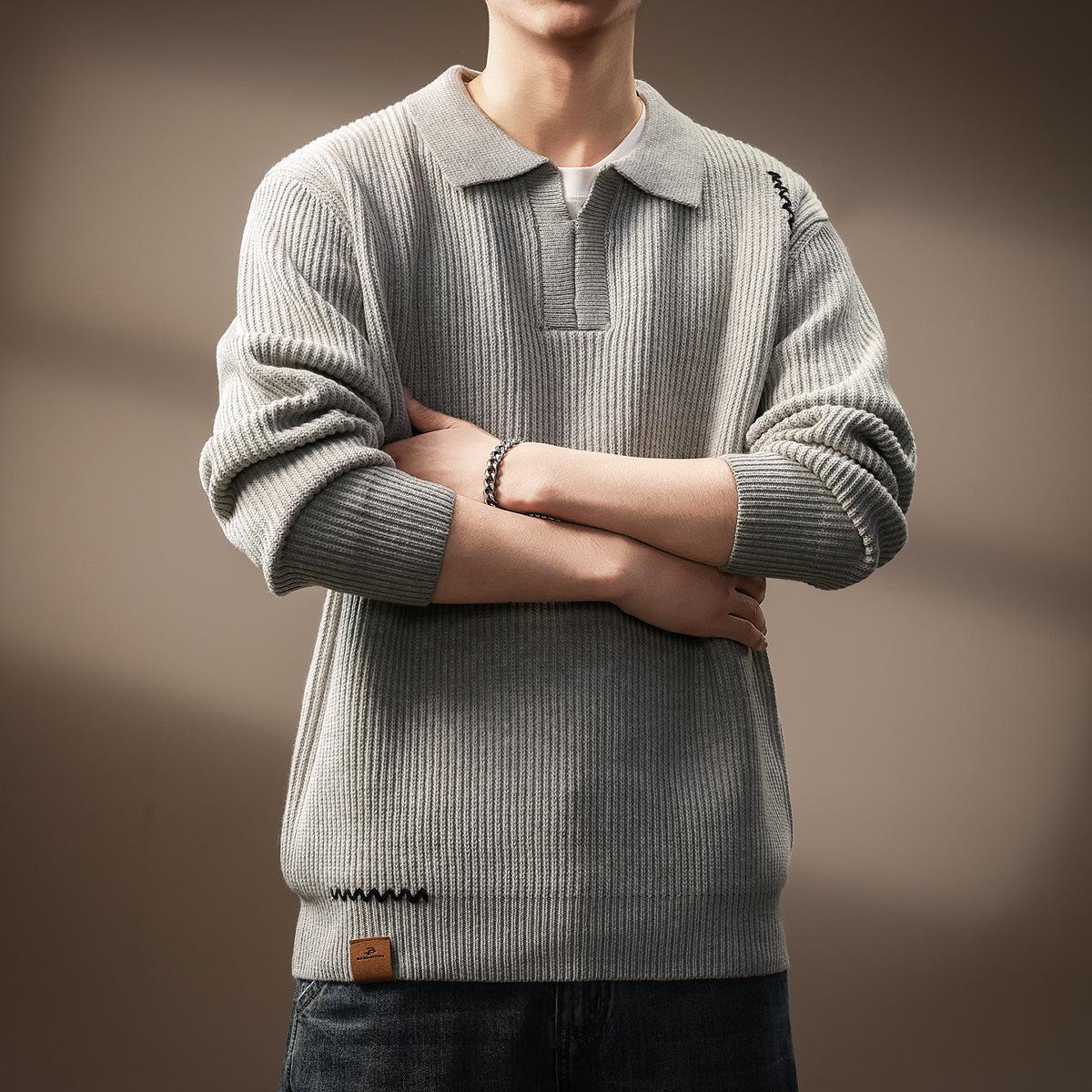Men s Retro Japanese Seagull Collar Knit Sweater - Casual, Warm, and Loose for Winter XL fits 70-80kg хізер сірий колір
Men s Retro Japanese Seagull Collar Knit Sweater - Casual, Warm, and Loose for Winter XL fits 70-80kg хізер сірий колір