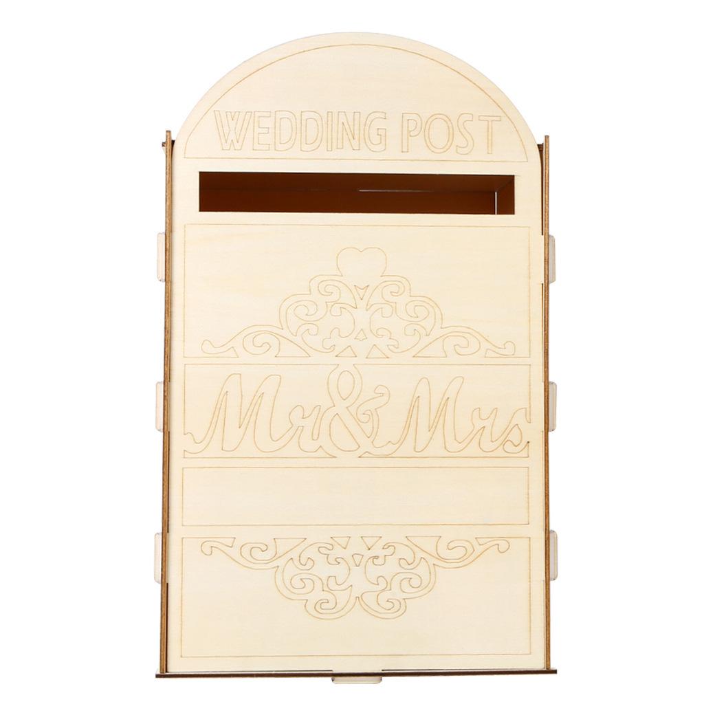 DIY Wooden Royal Wedding Card Box - Mr. & Mrs. Gift, Mailbox, or Guest Book Box
DIY Wooden Royal Wedding Card Box - Mr. & Mrs. Gift, Mailbox, or Guest Book Box