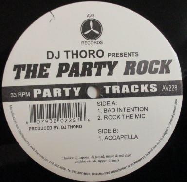 12inch Record DJ THORO - The Party Rock AV228 AV8 Records US Rap & Hip-Hop/R&B Used
12inch Record DJ THORO - The Party Rock AV228 AV8 Records US Rap & Hip-Hop/R&B Used