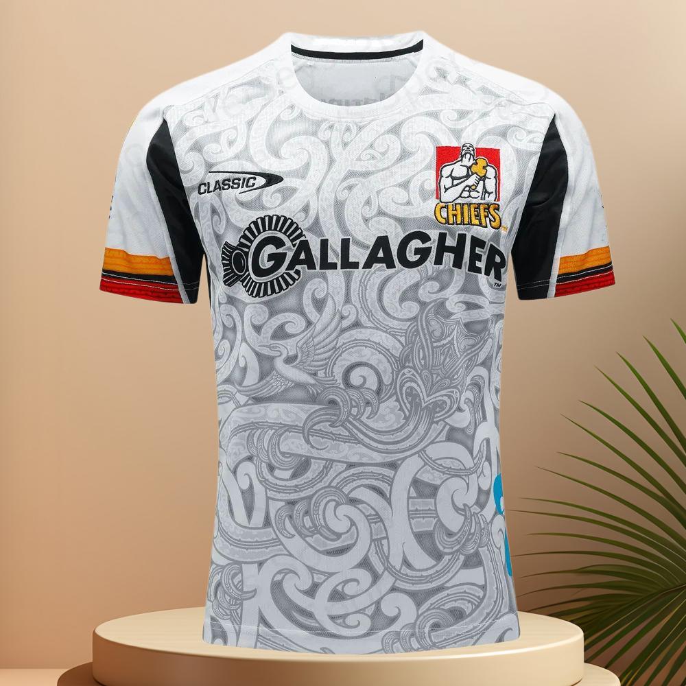 2026 Summer New Zealand Rugby Gallagher Chiefs Rugby Jersey Summer Men s Rugby Training T-shirt Fan Special Jersey Surfing Suit S
2026 Summer New Zealand Rugby Gallagher Chiefs Rugby Jersey Summer Men s Rugby Training T-shirt Fan Special Jersey Surfing Suit S