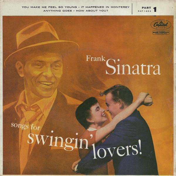 7inch Record FRANK SINATRA Songs For Swingin Lovers Part 1 EAP1653 CAPITOL 1956 UK Jazz Used
7inch Record FRANK SINATRA Songs For Swingin Lovers Part 1 EAP1653 CAPITOL 1956 UK Jazz Used