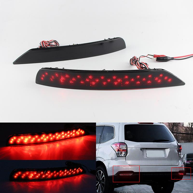 2PCS LED Stop Lamp Rear Bumper Brake Lights Black/Red For Subaru Forester 2009-2018 OEM 84281SC010 84281SC000 Red Bulbs Fog Lamp
2PCS LED Stop Lamp Rear Bumper Brake Lights Black/Red For Subaru Forester 2009-2018 OEM 84281SC010 84281SC000 Red Bulbs Fog Lamp
