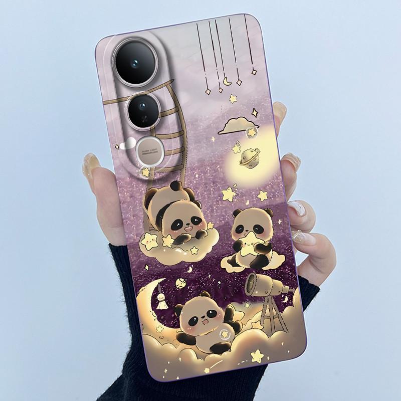 For Vivo V50 Lite 4G 5G/V50 Case Cute Panda Cat Soft Liquid Silicone Phone Housing For Vivo V 50 Lite Full Protection Back Cover Vivo V50
For Vivo V50 Lite 4G 5G/V50 Case Cute Panda Cat Soft Liquid Silicone Phone Housing For Vivo V 50 Lite Full Protection Back Cover Vivo V50