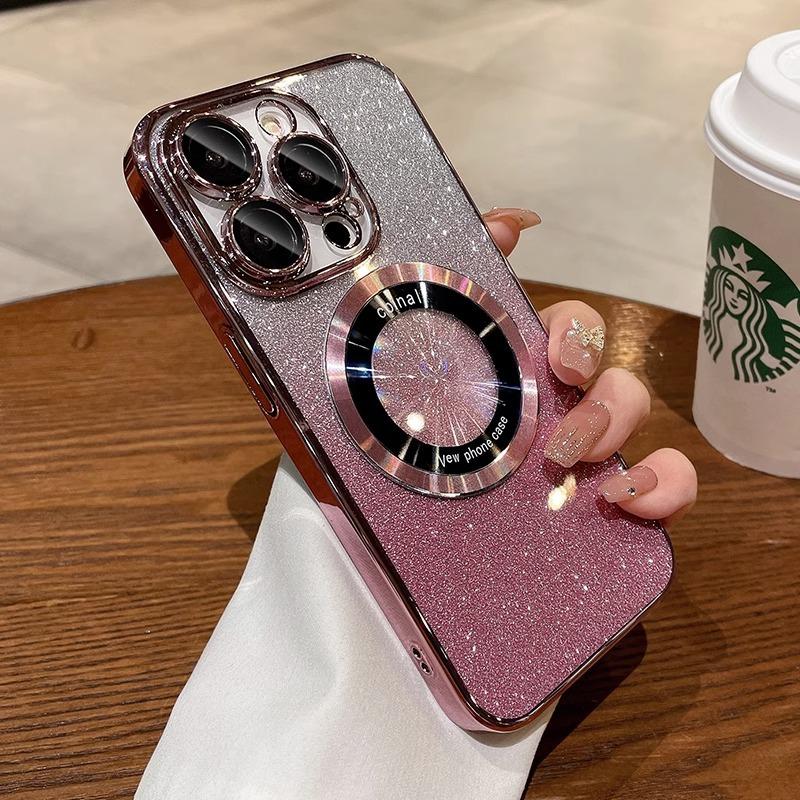 Applicable To Apple 15 Mobile Phone Case Magnetic Plating 14 Gradient Glitter Powder Iphone16promax Protective Case 13 Full Package iPhone16
Applicable To Apple 15 Mobile Phone Case Magnetic Plating 14 Gradient Glitter Powder Iphone16promax Protective Case 13 Full Package iPhone16