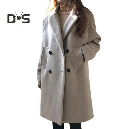 Женское осенне-зимнее пальто, двубортное, однотонное, с пуговицами, длинным рукавом, толстыми лацканами, средней длины, большие размеры, свободные карманы, женская куртка M бежевый
Женское осенне-зимнее пальто, двубортное, однотонное, с пуговицами, длинным рукавом, толстыми лацканами, средней длины, большие размеры, свободные карманы, женская куртка M бежевый