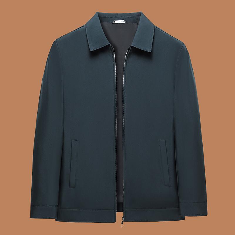 Весенне-осенняя куртка с лацканами, мужская представительская деловая куртка, на молнии, однотонная, универсальная куртка S зелёный
Весенне-осенняя куртка с лацканами, мужская представительская деловая куртка, на молнии, однотонная, универсальная куртка S зелёный