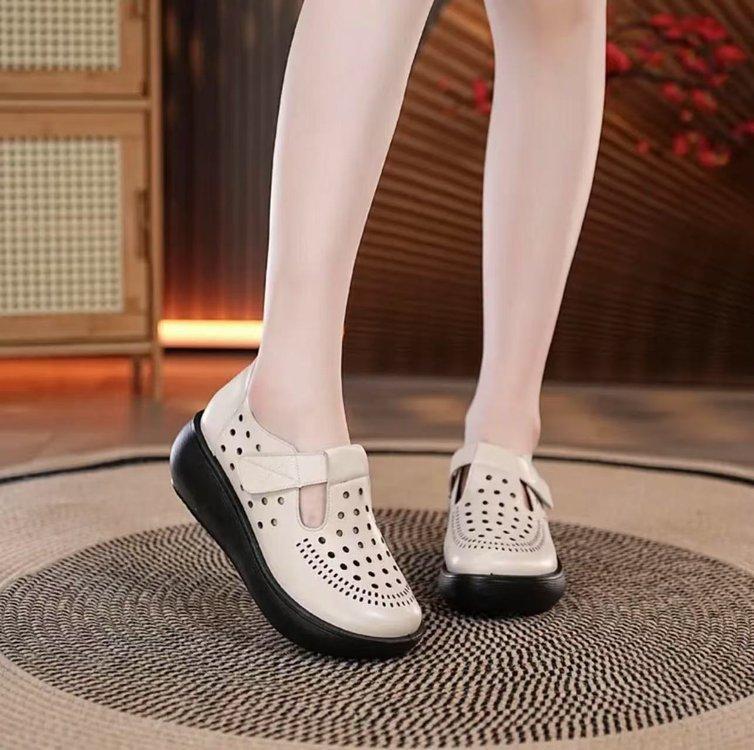 New Style Women s Shoes - Thick Heel Platform Wedge Sandals with High Heels, Fashionable Shoes 40 бежевий
New Style Women s Shoes - Thick Heel Platform Wedge Sandals with High Heels, Fashionable Shoes 40 бежевий