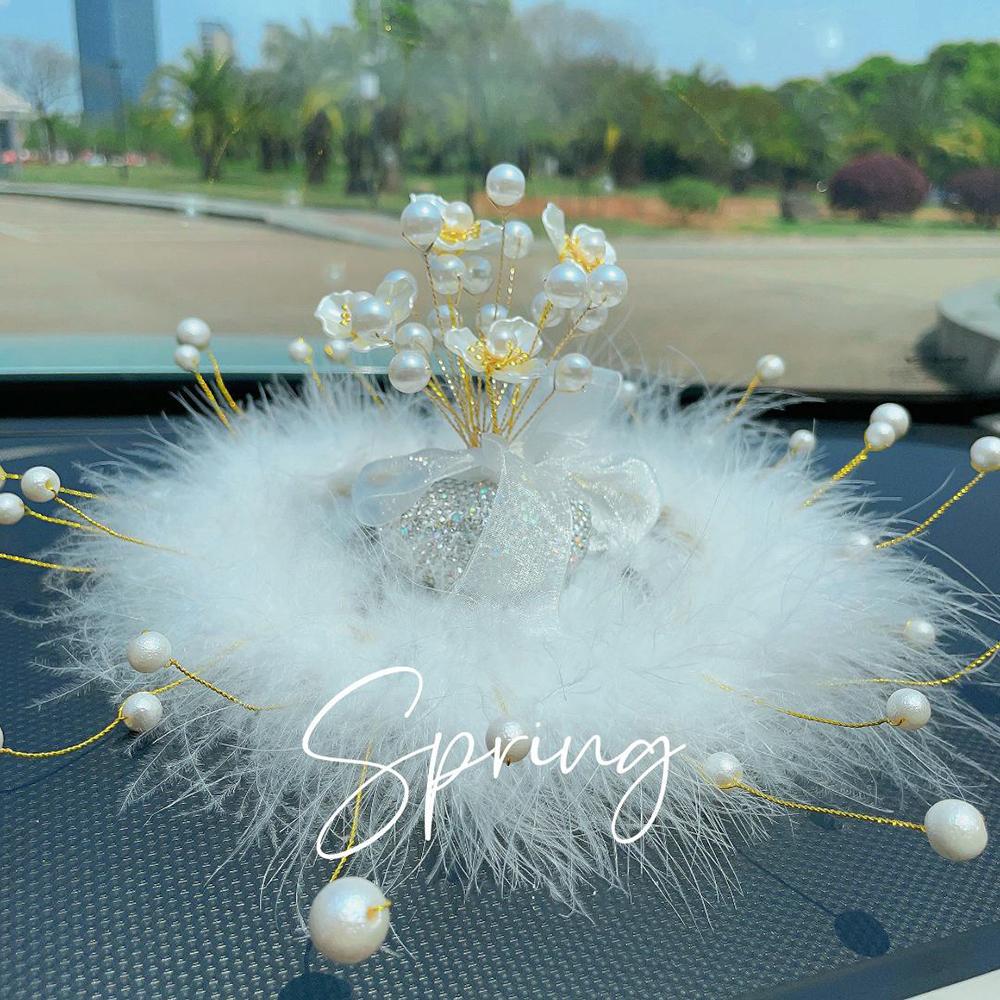 Car Gypsophila Ornament Center Console Ornament Handmade Diamond Car Three Petal Flower Ornament Car Decoration Accessories New
Car Gypsophila Ornament Center Console Ornament Handmade Diamond Car Three Petal Flower Ornament Car Decoration Accessories New