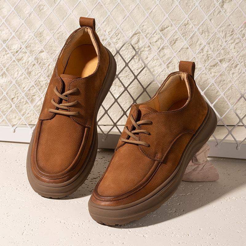 Весенне-осенние кожаные мужские кожаные туфли ретро универсальные на платформе мужские туфли мягкая кожа удобная повседневная обувь мужчины 44 коричневый
Весенне-осенние кожаные мужские кожаные туфли ретро универсальные на платформе мужские туфли мягкая кожа удобная повседневная обувь мужчины 44 коричневый