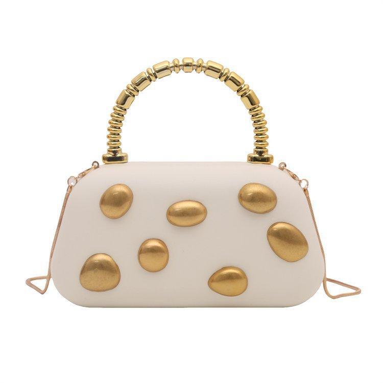 Gold rivet metal Box Clutch Bag women evening wedding party cute purse bag handbag yellow color autumn winter new белый
Gold rivet metal Box Clutch Bag women evening wedding party cute purse bag handbag yellow color autumn winter new белый