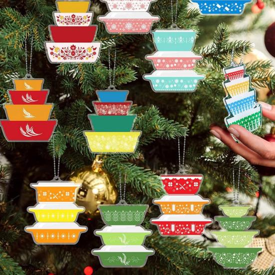 12 шт. Vintage Stack Bowl Ornament Мініатюрна чаша Stack Різдвяна прикраса Ретро вкладені миски Акрилова підвіска для ялинки Новорічна вечірка Декор 12pcs
12 шт. Vintage Stack Bowl Ornament Мініатюрна чаша Stack Різдвяна прикраса Ретро вкладені миски Акрилова підвіска для ялинки Новорічна вечірка Декор 12pcs