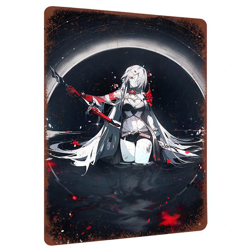 Anime Style Female Warrior Moonlight Reflection Metal Iron Painting Living Room Bedroom Wall Art Decor 7.9x11.8In(20x30cm)
Anime Style Female Warrior Moonlight Reflection Metal Iron Painting Living Room Bedroom Wall Art Decor 7.9x11.8In(20x30cm)