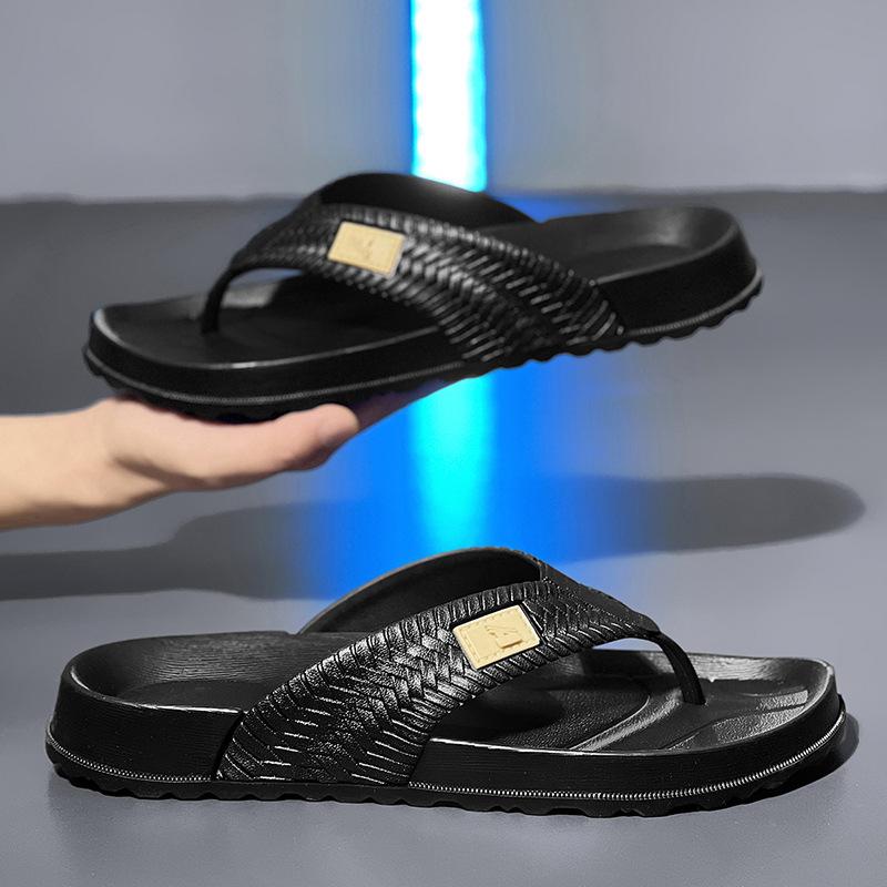 Slippers men s Vietnamese new breathable men s beach shoes summer casual open-toed flip-flops Flip-flop 40 чорний
Slippers men s Vietnamese new breathable men s beach shoes summer casual open-toed flip-flops Flip-flop 40 чорний