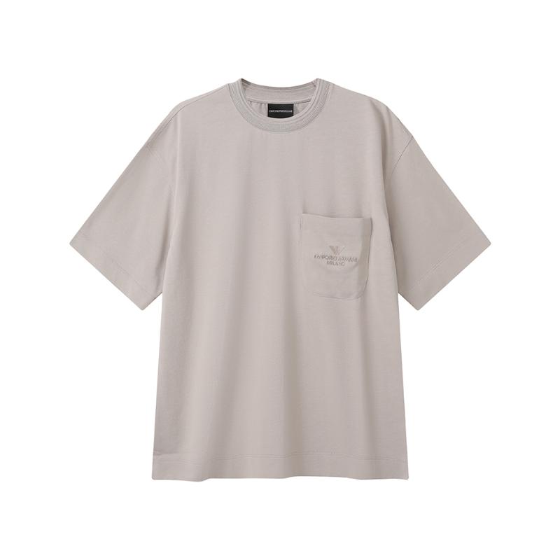 Emporio Armani Ss24 Solid Color Logo Embroidered Loose Fit Crew Neck Short Sleeve T-Shirt Men t-shirts Light-Brown 3D1T95-1JWZZ-01M5 XL
Emporio Armani Ss24 Solid Color Logo Embroidered Loose Fit Crew Neck Short Sleeve T-Shirt Men t-shirts Light-Brown 3D1T95-1JWZZ-01M5 XL
