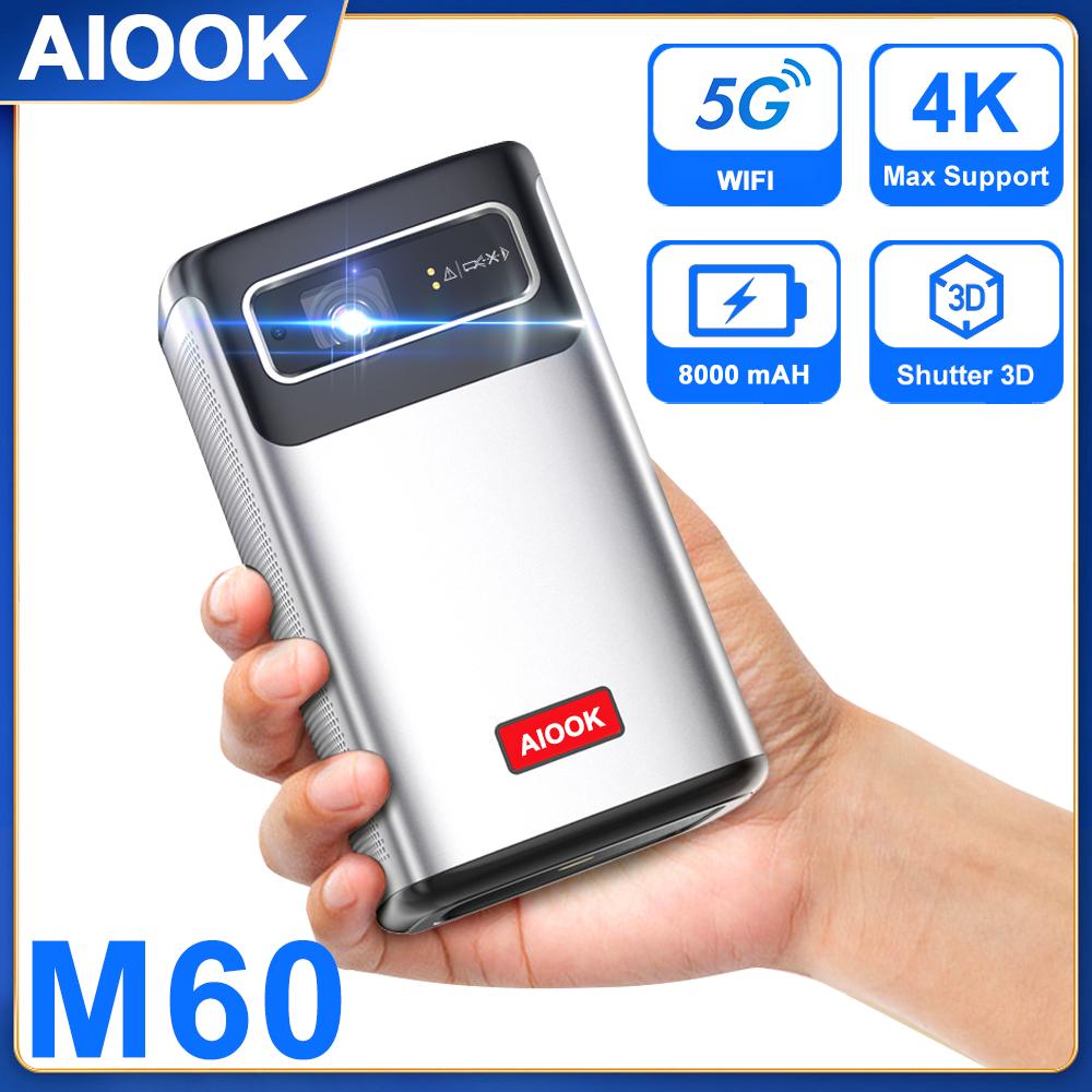 AIOOK M60 Открытый 3D 4K Мини-кинопроектор Smart Android 5G WiFi Портативный 1080P Домашний кинотеатр Видео LED DLP-проектор ТВ с аккумулятором projector
AIOOK M60 Открытый 3D 4K Мини-кинопроектор Smart Android 5G WiFi Портативный 1080P Домашний кинотеатр Видео LED DLP-проектор ТВ с аккумулятором projector