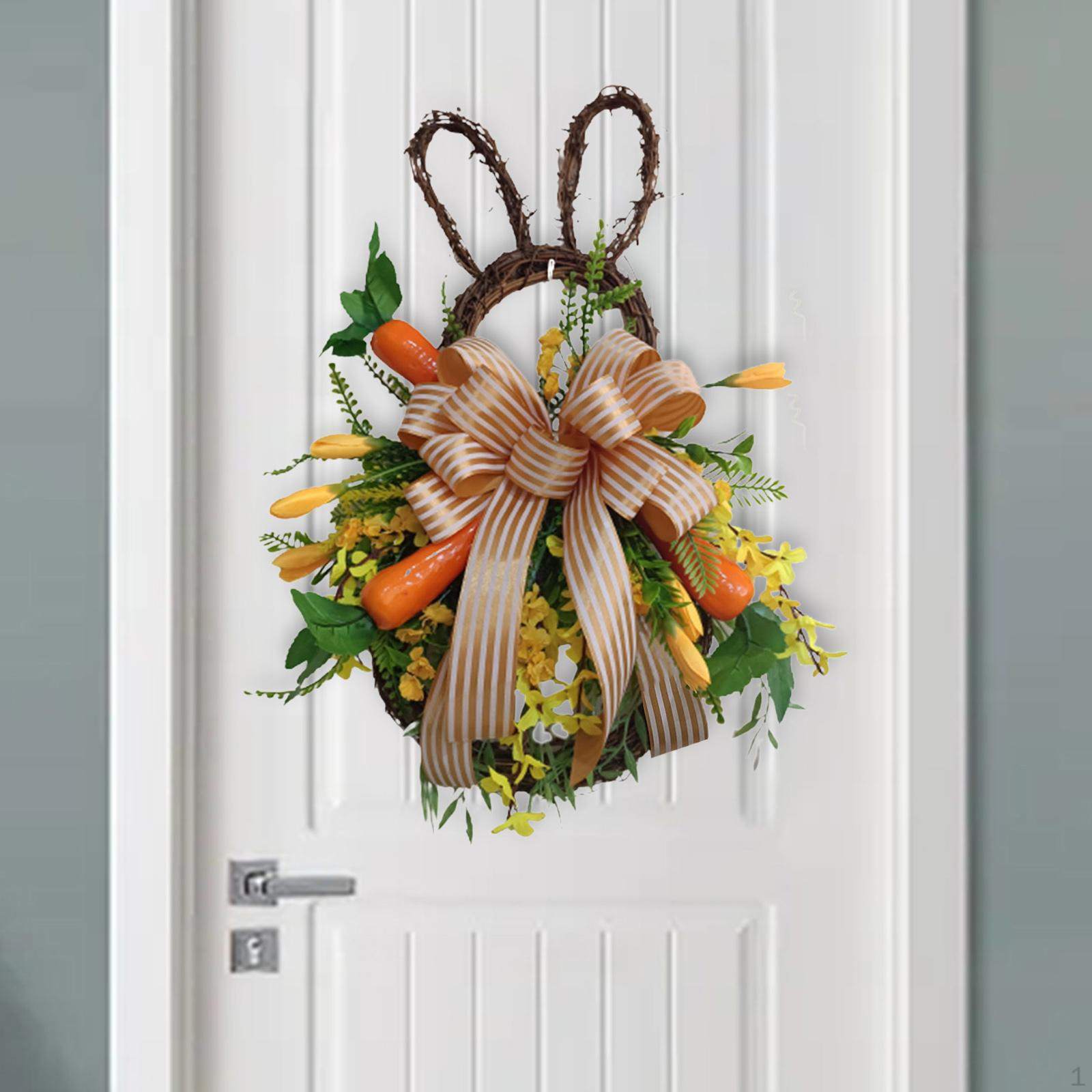 Easter Wreath Decor Craft Garland Decorations Bunny Shape Wall Hanging Sign for Front Door Wedding
Easter Wreath Decor Craft Garland Decorations Bunny Shape Wall Hanging Sign for Front Door Wedding
