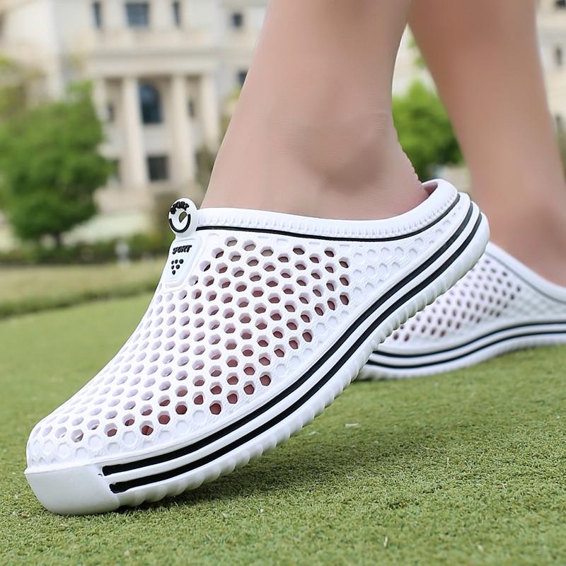 Summer Classic Slippers Men S Hole Cool Beach Shoes Women S Hollow Fashion Casual Sandals Outdoor Flat Shoes
Summer Classic Slippers Men S Hole Cool Beach Shoes Women S Hollow Fashion Casual Sandals Outdoor Flat Shoes