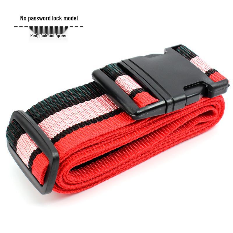 Single Word Combo Lock Luggage Strap & Suitcase Packing Belt One Size
Single Word Combo Lock Luggage Strap & Suitcase Packing Belt One Size