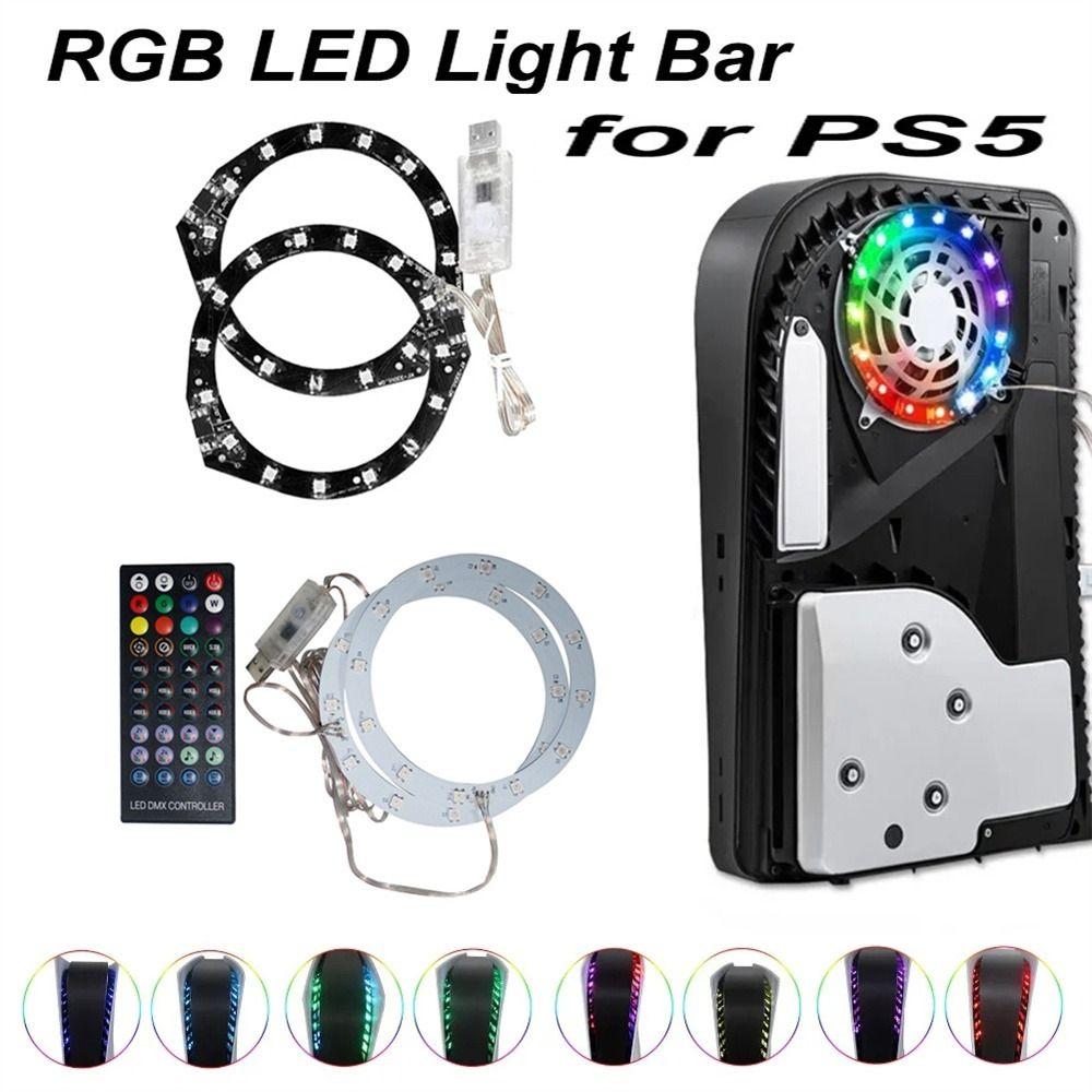 Светлая атмосферная лампа Красочные огни Полосы света для Ps5 RGB Светодиодное кольцо Светодиодные кольцевые ленты
Светлая атмосферная лампа Красочные огни Полосы света для Ps5 RGB Светодиодное кольцо Светодиодные кольцевые ленты