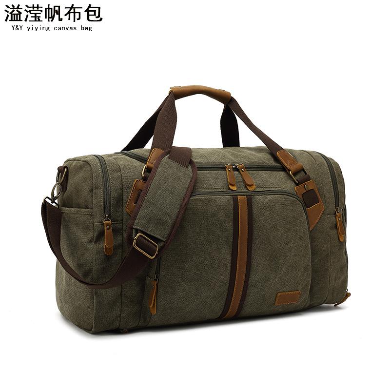 Leisure Canvas Travel Bag Leather Sports And Fitness Bag Dry And Wet Separation Luggage Bag Storage Bag Explosive
Leisure Canvas Travel Bag Leather Sports And Fitness Bag Dry And Wet Separation Luggage Bag Storage Bag Explosive