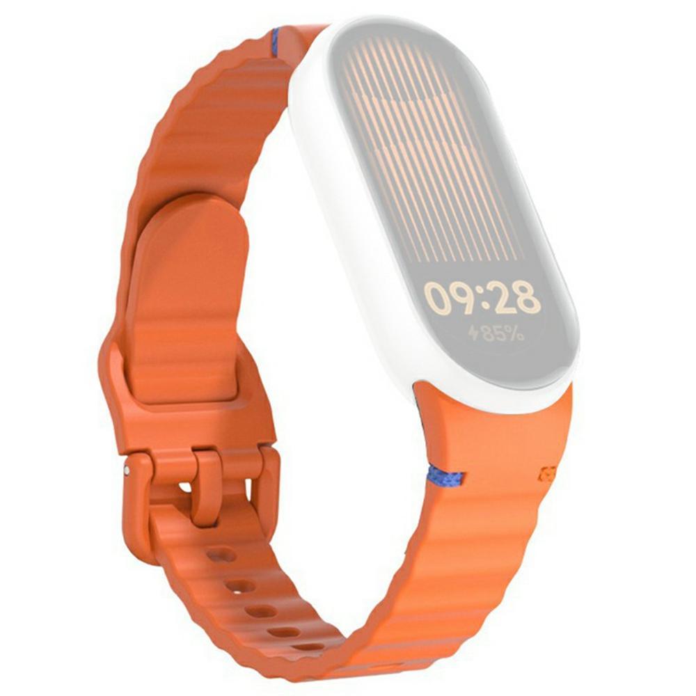 Watch Band For Xiaomi Smart Band 10/9/8 Stitching Line Wavy Pattern Silicone Wrist Strap Orange
Watch Band For Xiaomi Smart Band 10/9/8 Stitching Line Wavy Pattern Silicone Wrist Strap Orange