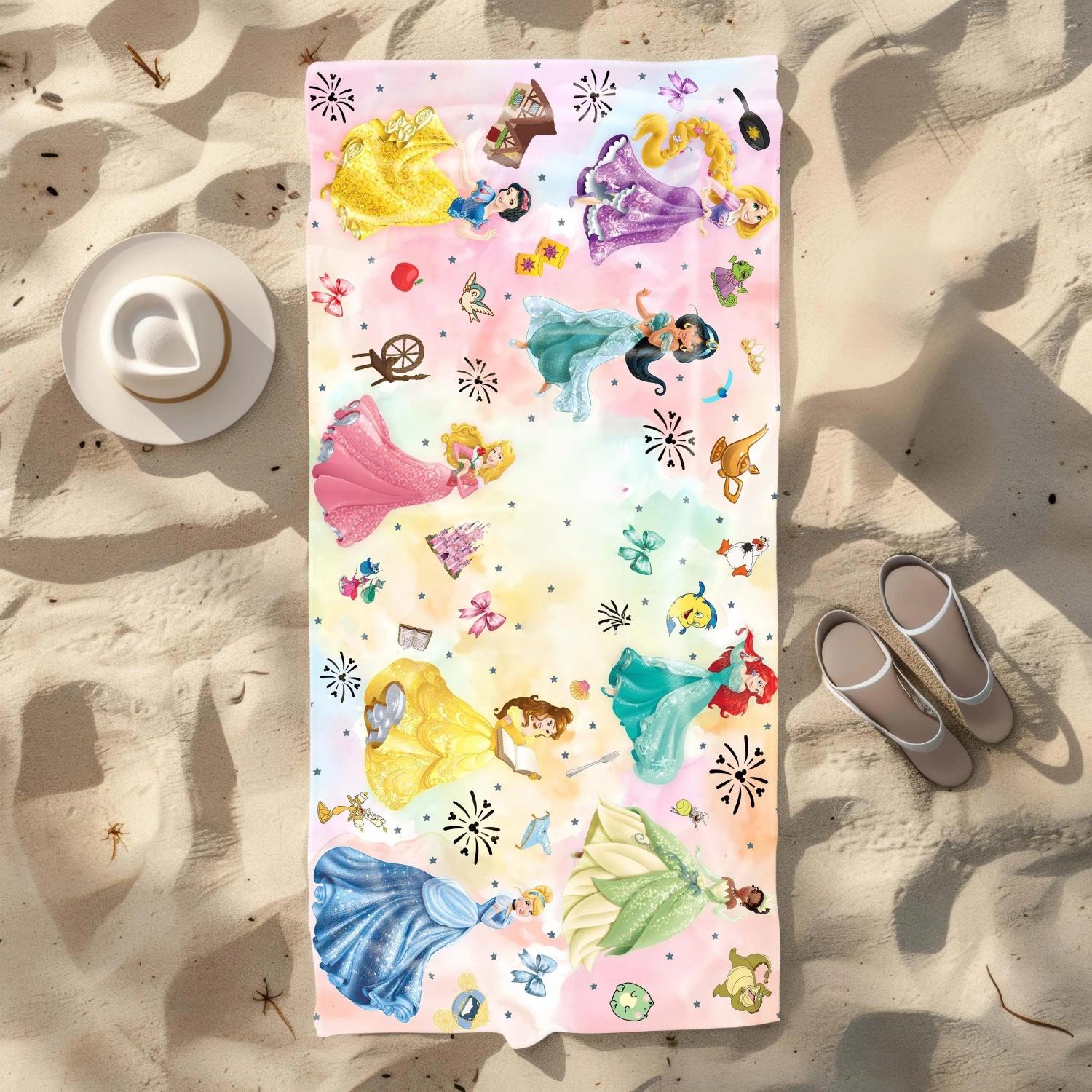 Princess Beach Towel, Princess Towel, Birthday Girl Summer Vacation Gift, Bath Pool, Summer Vacation W40*H60(CM)
Princess Beach Towel, Princess Towel, Birthday Girl Summer Vacation Gift, Bath Pool, Summer Vacation W40*H60(CM)