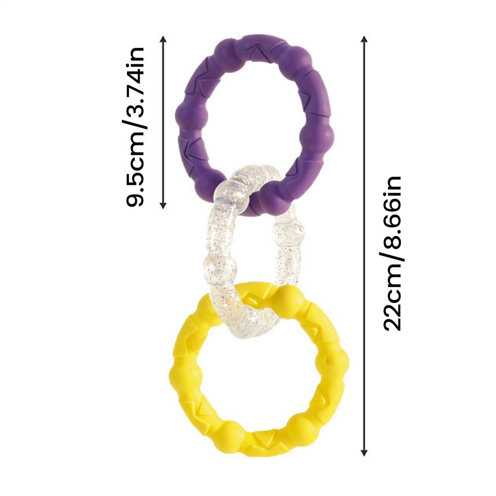 Dog Chewing Toy Loop Rings For Aggressive Chewer Teething Loop Puppy Toy Dog Chew Pulling Teeth Cleaning Toy Pet Supplies
Dog Chewing Toy Loop Rings For Aggressive Chewer Teething Loop Puppy Toy Dog Chew Pulling Teeth Cleaning Toy Pet Supplies