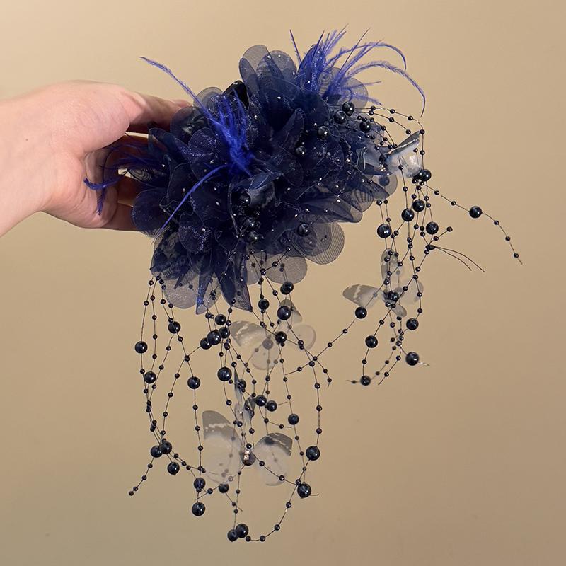 Заколка для волос с кисточкой в виде бабочки и цветка для женщин и девушек, элегантная заколка-акула, головной убор, темпераментные аксессуары для волос, подарки
Заколка для волос с кисточкой в виде бабочки и цветка для женщин и девушек, элегантная заколка-акула, головной убор, темпераментные аксессуары для волос, подарки