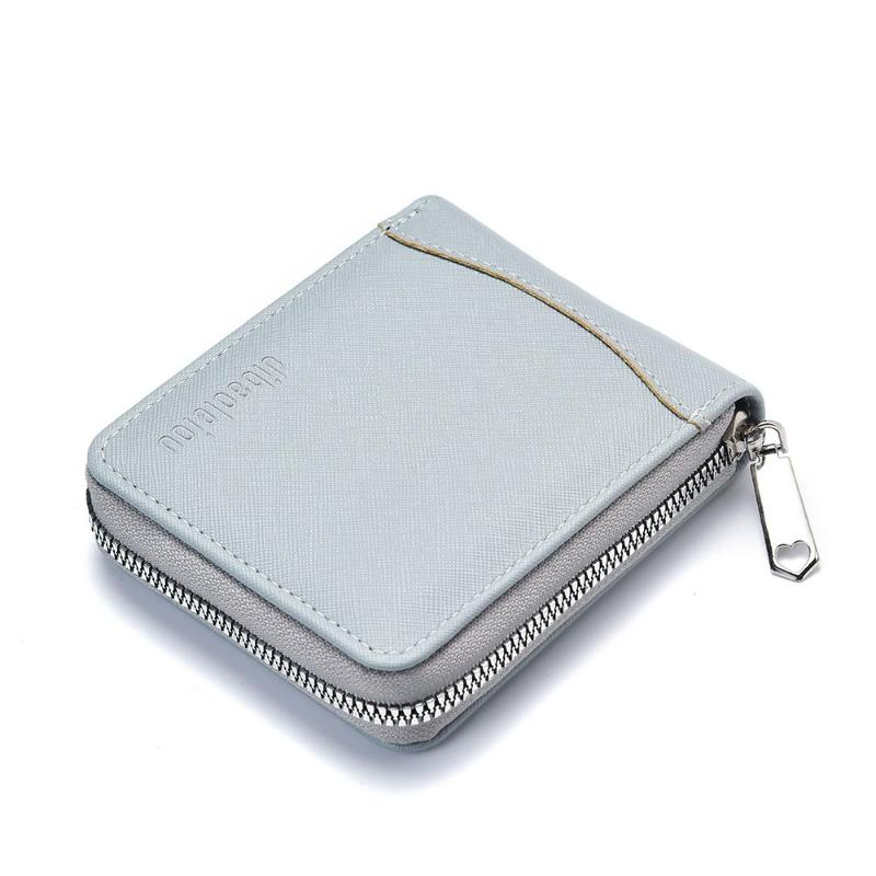Women Men Zipper Wallet Short Bifold Leather Wallet RFID Blocking Coin Purse Card Holder Compact Clutch Wallet
Women Men Zipper Wallet Short Bifold Leather Wallet RFID Blocking Coin Purse Card Holder Compact Clutch Wallet
