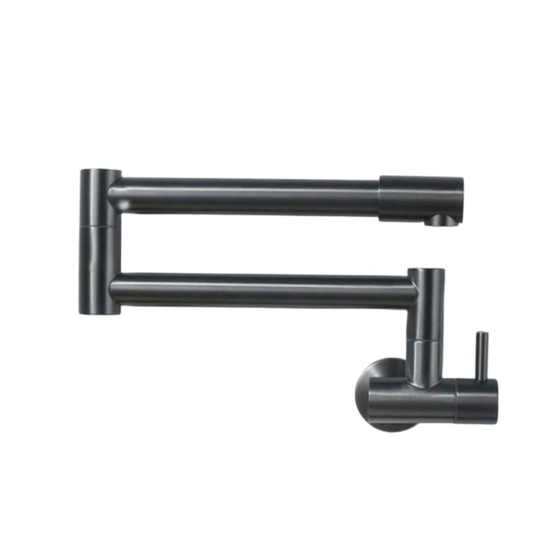 Rotatable Extended Wall Faucet Not Corrosion Steel Swing Arm Water Dispenser Adjust Swing Arm Faucet for Kitchen
Rotatable Extended Wall Faucet Not Corrosion Steel Swing Arm Water Dispenser Adjust Swing Arm Faucet for Kitchen