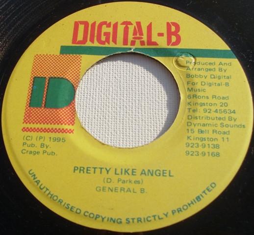 7inch Record GENERAL B - Pretty Like Angel NONE Digital-B 1995 Jamaica Reggae, Ska & Dub Used
7inch Record GENERAL B - Pretty Like Angel NONE Digital-B 1995 Jamaica Reggae, Ska & Dub Used