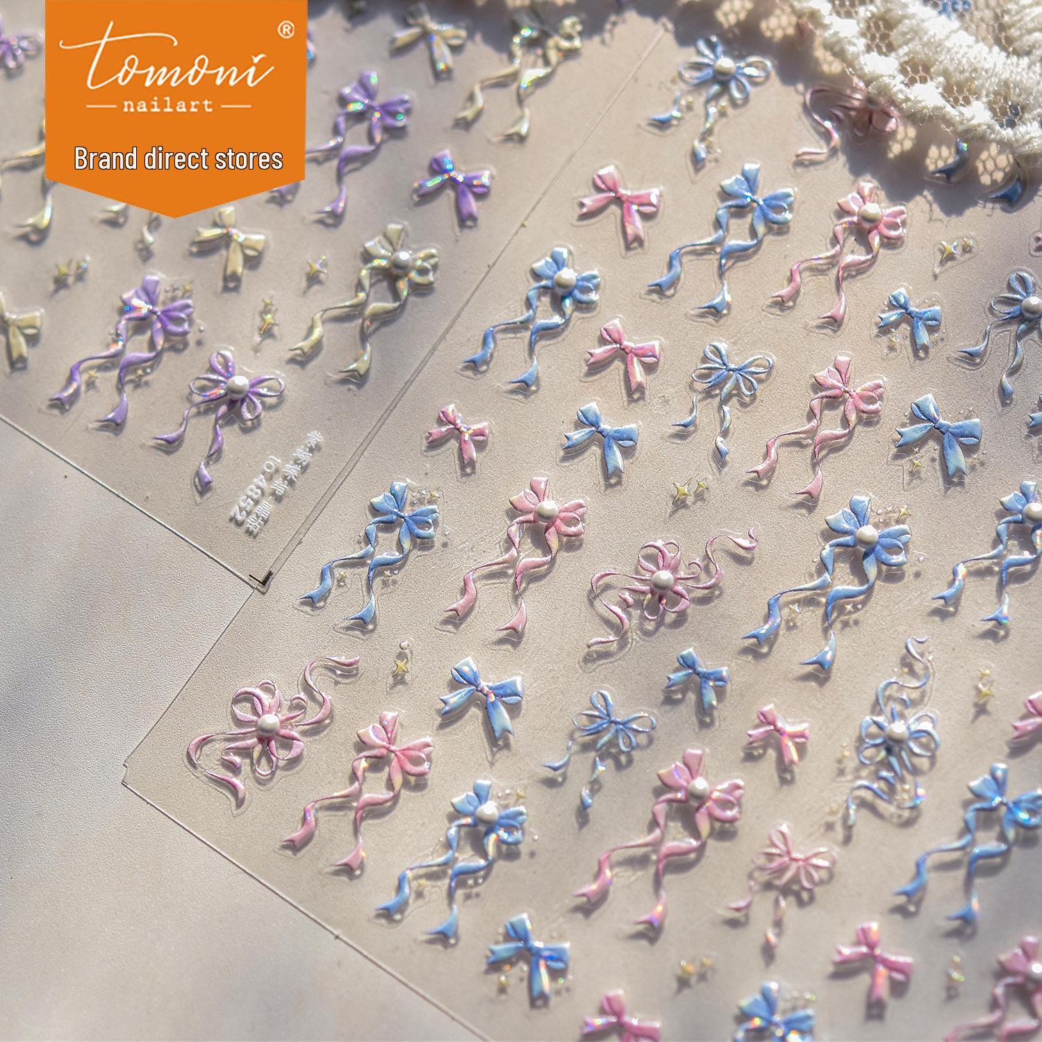 Tomoni Crystal Nail & Jewelry Stickers: Hot-Selling Pink & Blue Bowknot Children s Nail Art & Phone Case Decor
Tomoni Crystal Nail & Jewelry Stickers: Hot-Selling Pink & Blue Bowknot Children s Nail Art & Phone Case Decor