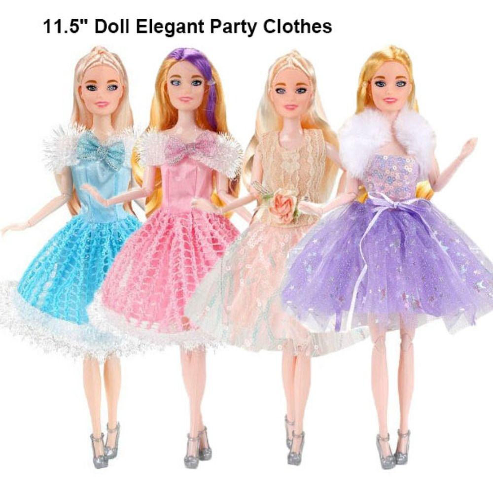 Fashion Doll Elegant Party Clothes for 30cm Doll/for 1/6 BJD Dolls/for 11.5 Dolls DIY Accessories 6
Fashion Doll Elegant Party Clothes for 30cm Doll/for 1/6 BJD Dolls/for 11.5 Dolls DIY Accessories 6
