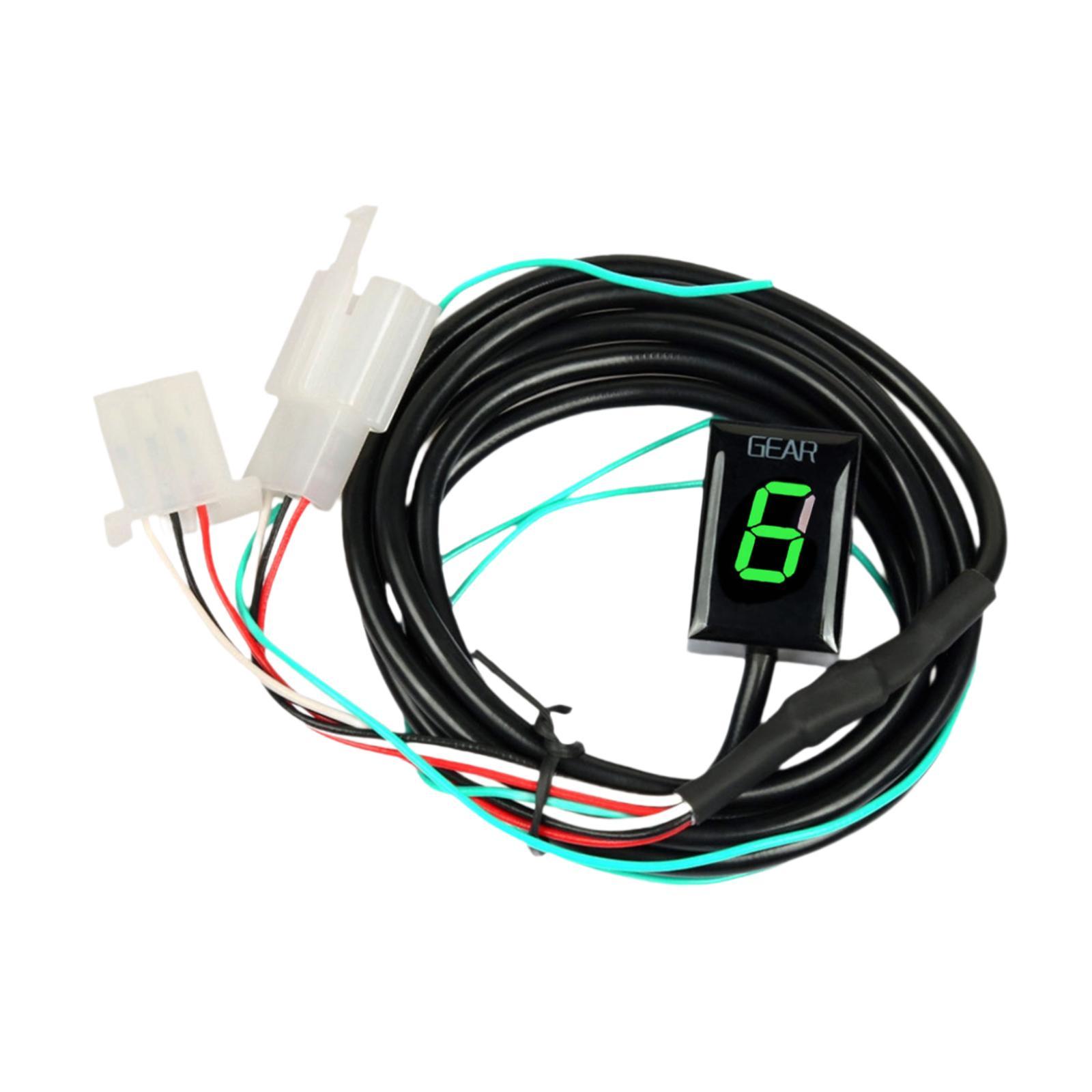 Motorcycle Gear Indicator LED Display for Motorcycle Utvs Replacement зелёный
Motorcycle Gear Indicator LED Display for Motorcycle Utvs Replacement зелёный
